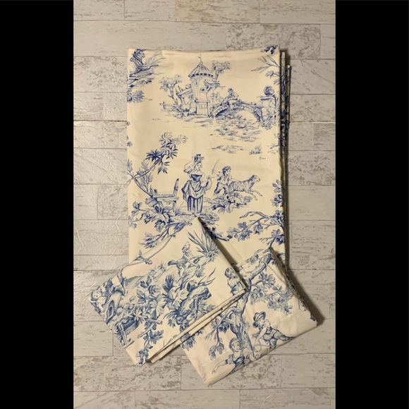 Country Curtains FrenchCountry Toile Pastoral Blue
